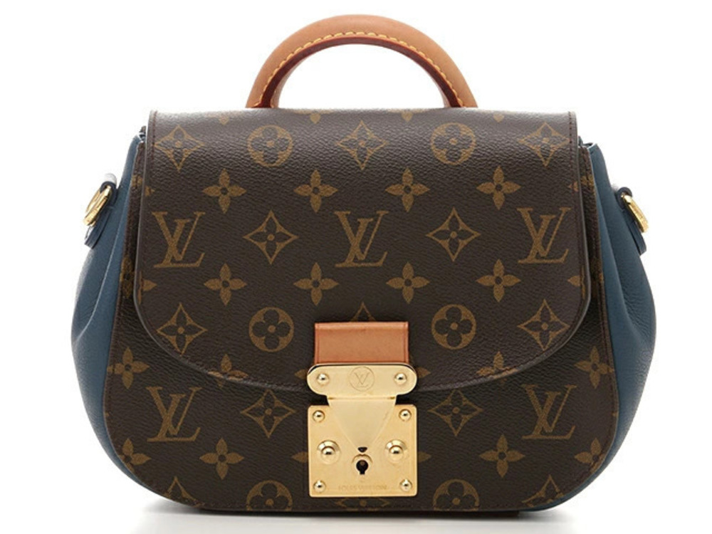 LOUIS VUITTON Shoulder Bag Eden Monogram Blue